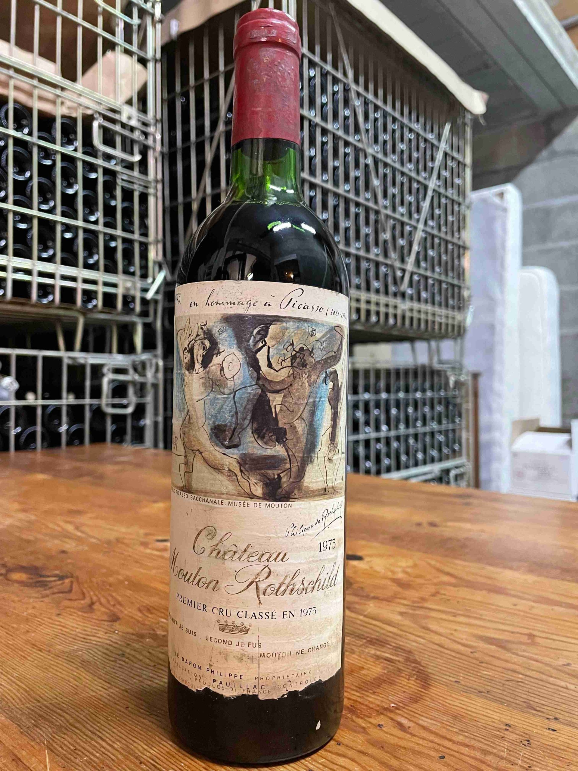 Chateau Mouton Rothschild 1973 (1x75cl) - 益金酒業貿易行